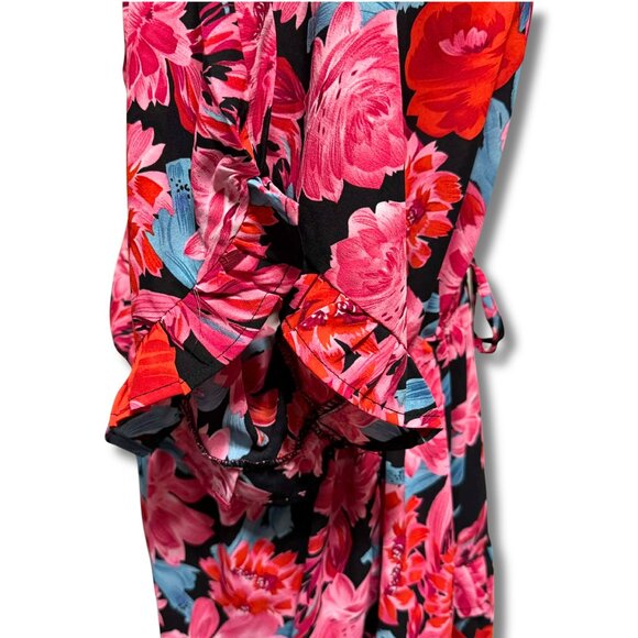 Umgee USA Floral Ruffle Sleeve Romper – Size XL – NWT - Picture 5 of 8